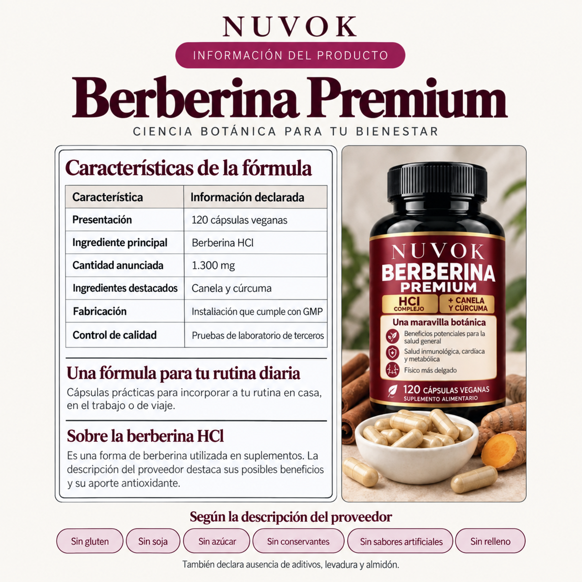 Barberina Premium | Elimina antojos de azúcar, derrite grasa abdominal y reactiva metabolismo.