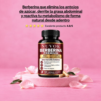 Barberina Premium | Elimina antojos de azúcar, derrite grasa abdominal y reactiva metabolismo.