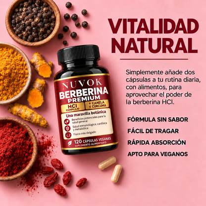 Barberina Premium | Elimina antojos de azúcar, derrite grasa abdominal y reactiva metabolismo.